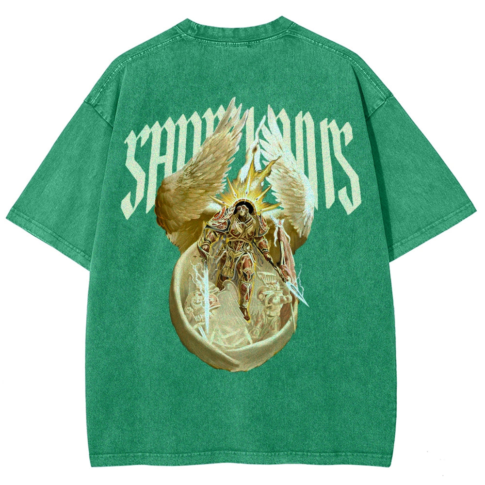 Unisex Fit Washed T-Shirt 2508010341丨WH40K