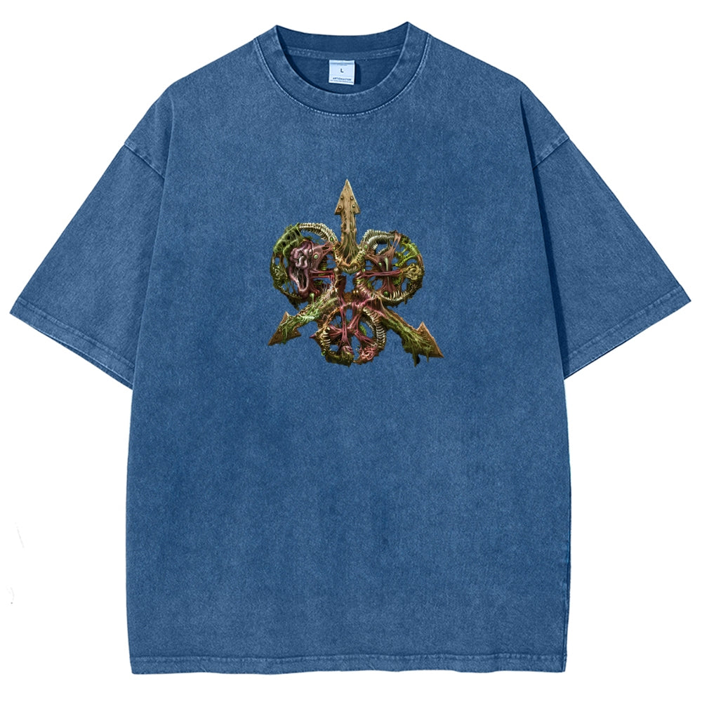 Unisex Fit Washed T-Shirt 2508016342丨WH40K