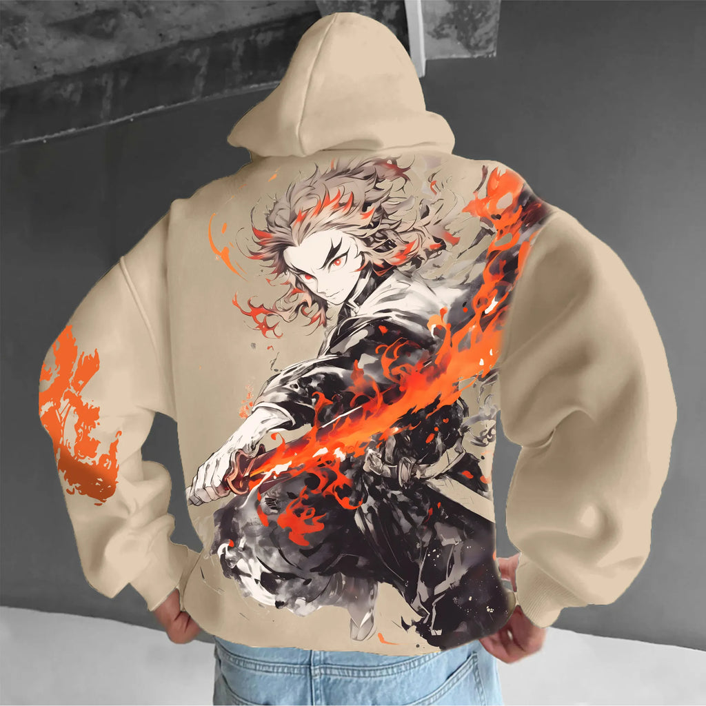 Unisex Anime Graphic Streetwear Vintage Hoodie丨KNY