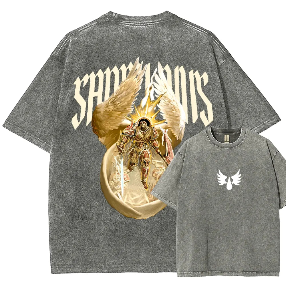 Unisex Fit Washed T-Shirt 2508010341丨WH40K