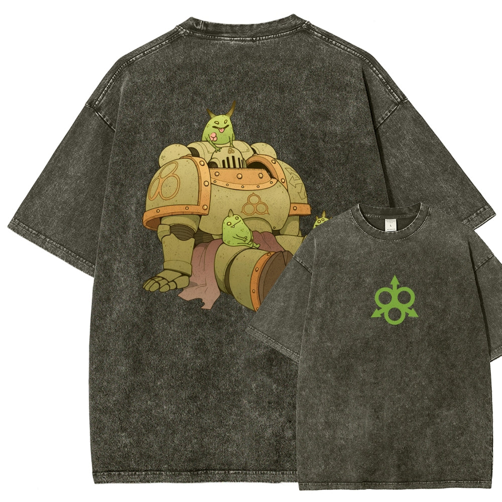 Unisex Fit Washed T-Shirt 丨WH40K