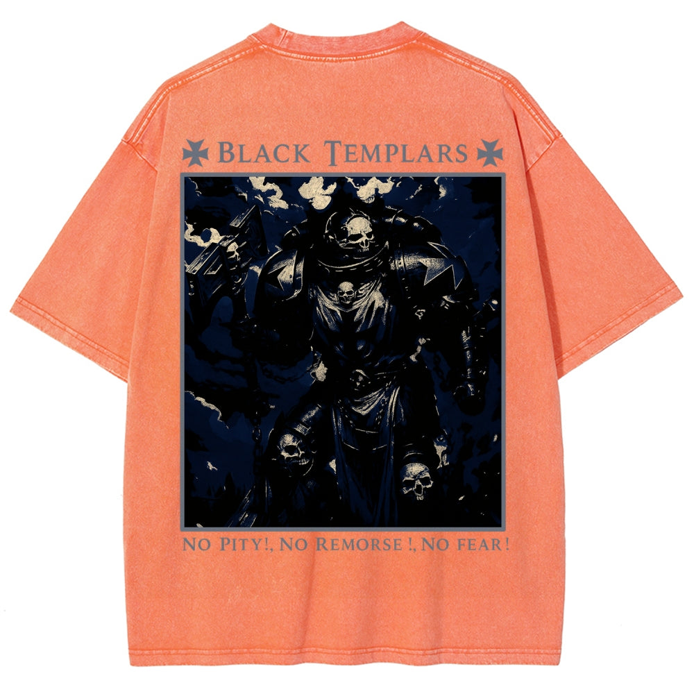 Vintage Casual Washed T-Shirt 2509002319丨WH40K