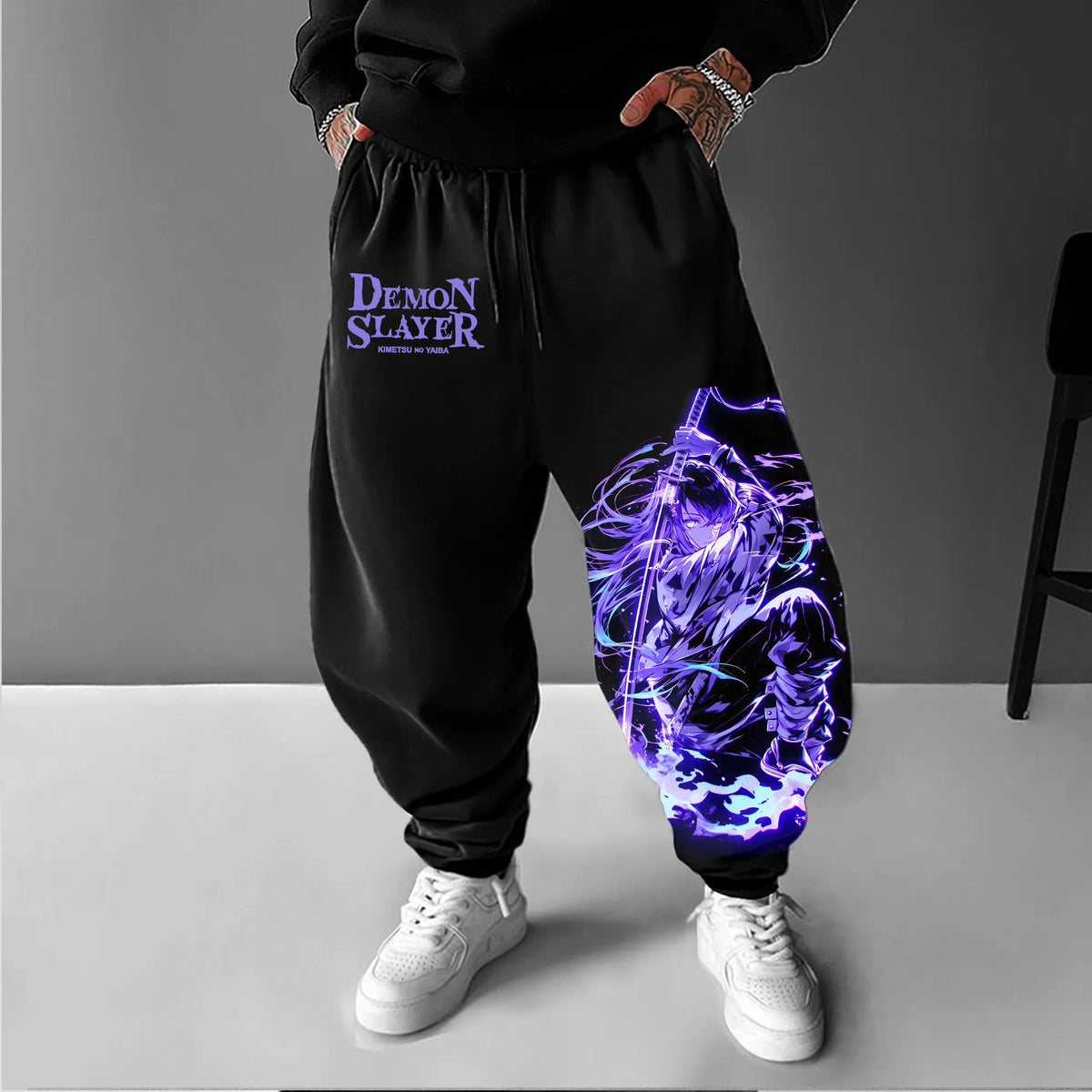 Unisex “  Demon slayer ” Casual Streetwear Pants| KNY