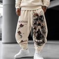 Unisex Anime-print Trousers