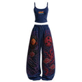 Women's Anime-Print Camisole And Pants Set