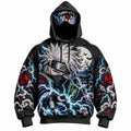 Halloween Anime-Print Hoodie