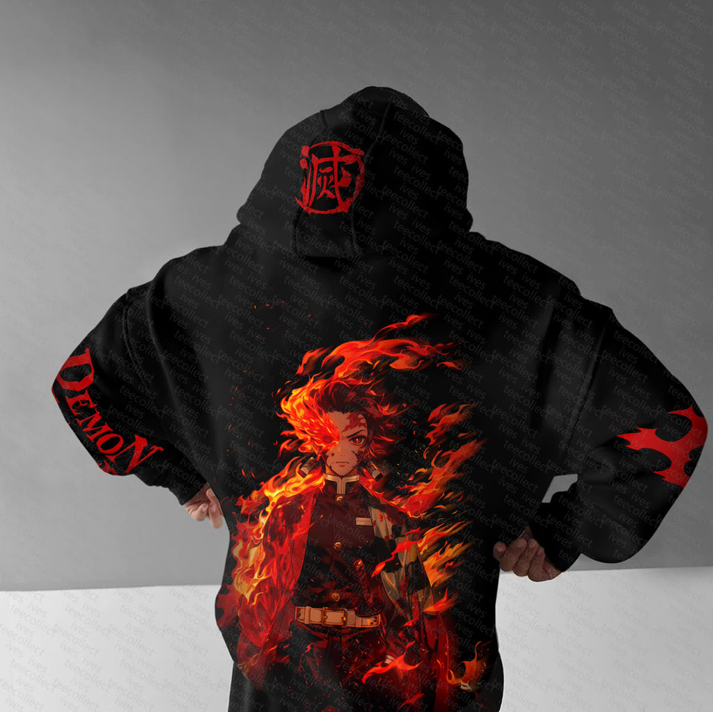 Unisex “KNY” Anime Graphic Streetwear Vintage Hoodie