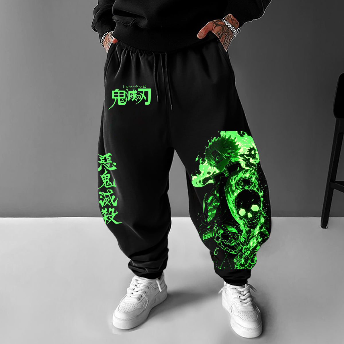 Unisex “  Demon slayer ” Casual Streetwear Pants| KNY