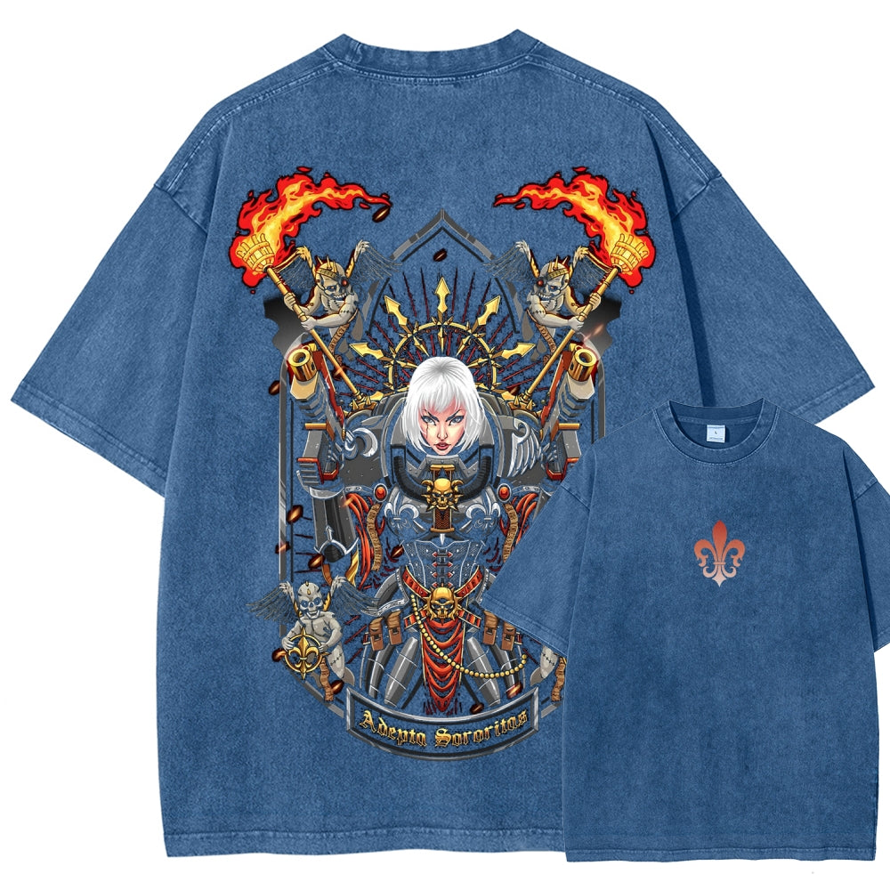 Unisex Fit Washed T-Shirt 丨WH40K