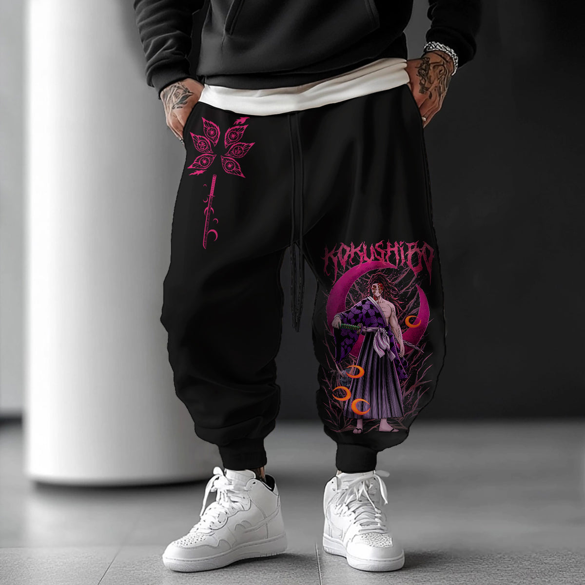 Unisex  “KNY” Casual Anime Streetwear Pants