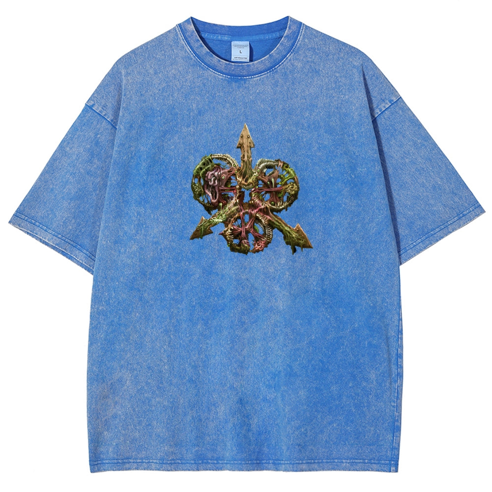 Unisex Fit Washed T-Shirt 2508016342丨WH40K
