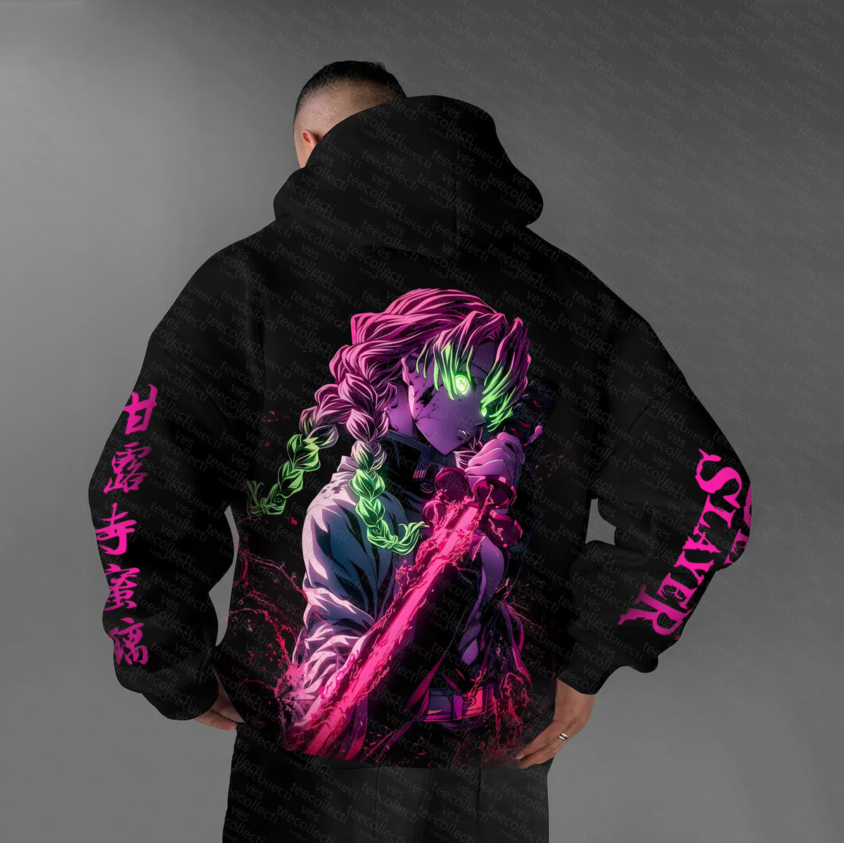 Unisex “KNY” Anime Graphic Streetwear Vintage Hoodie