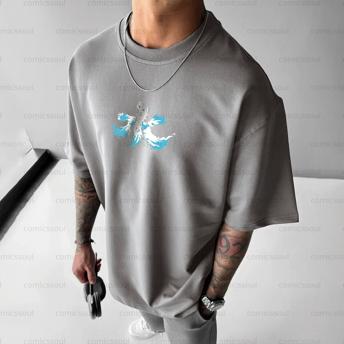 Unisex Anime Inspired Vintage T-Shirt