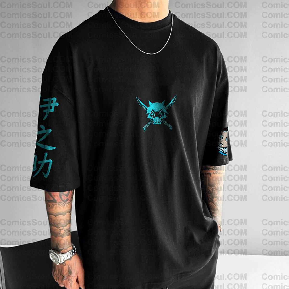 Unisex Anime Inspired Vintage T-Shirt| KNY