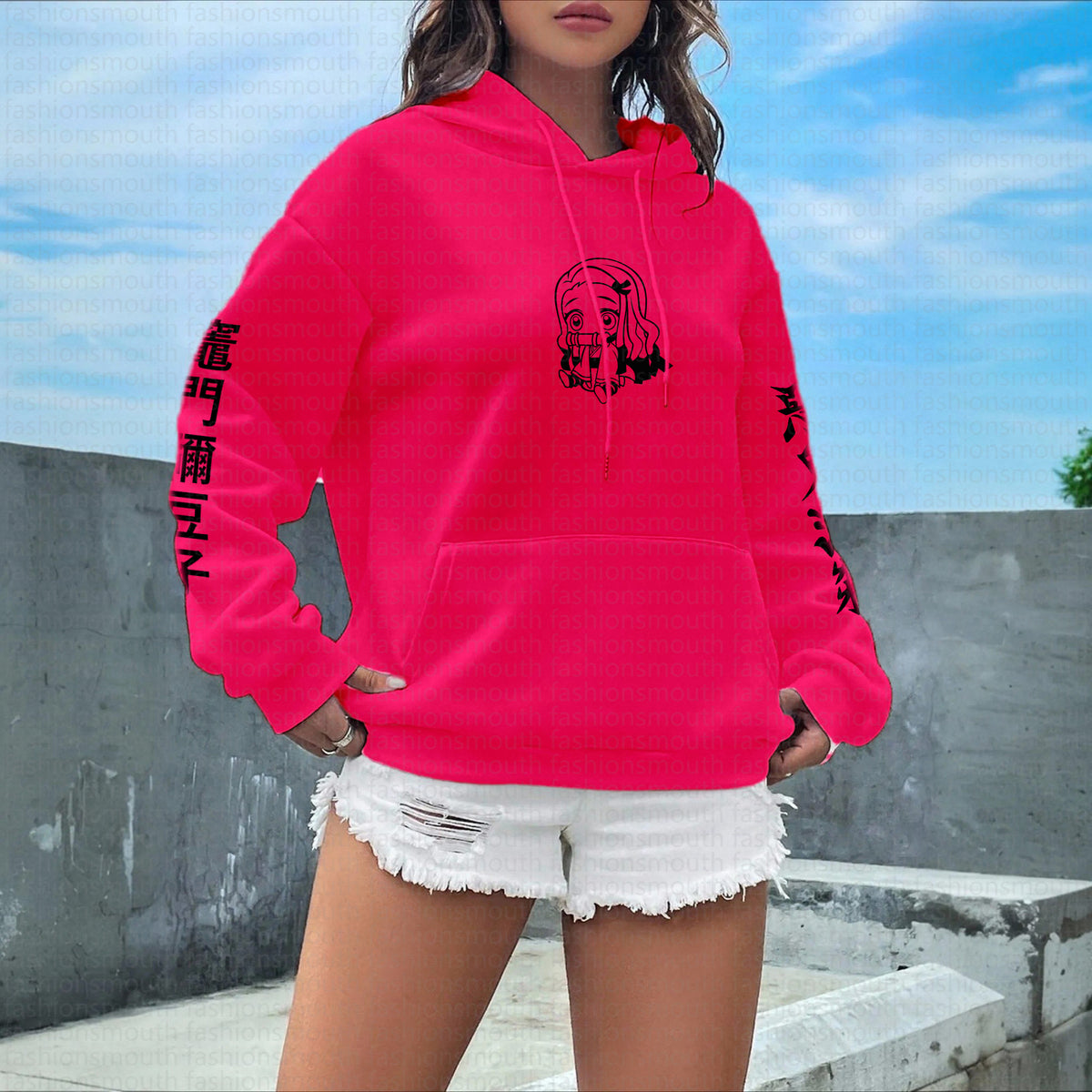 ‘’Comicssoul" Anime Inspired Vintage Hoodie
