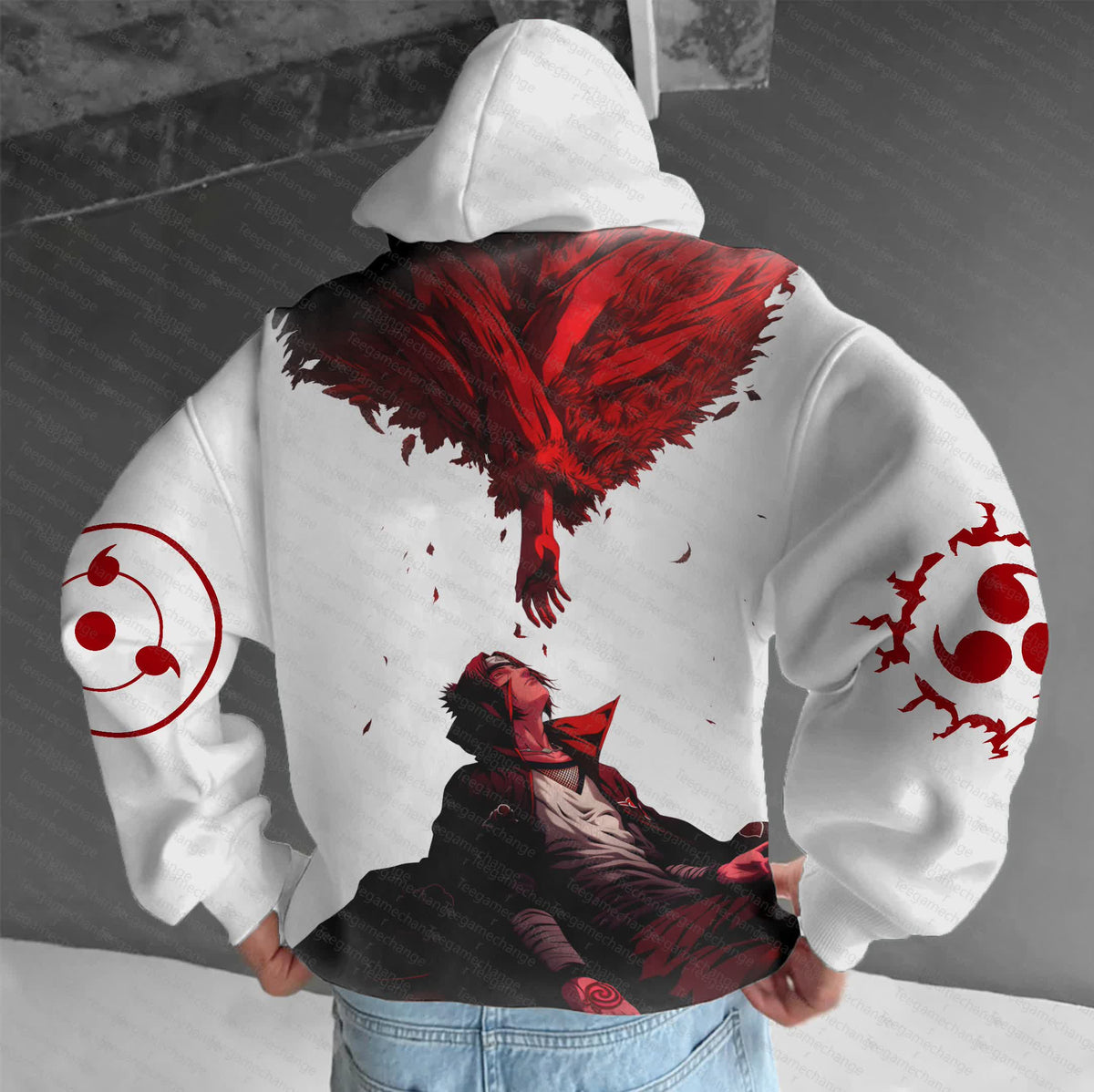 Unisex Naruto Anime Graphic Streetwear Hoodie