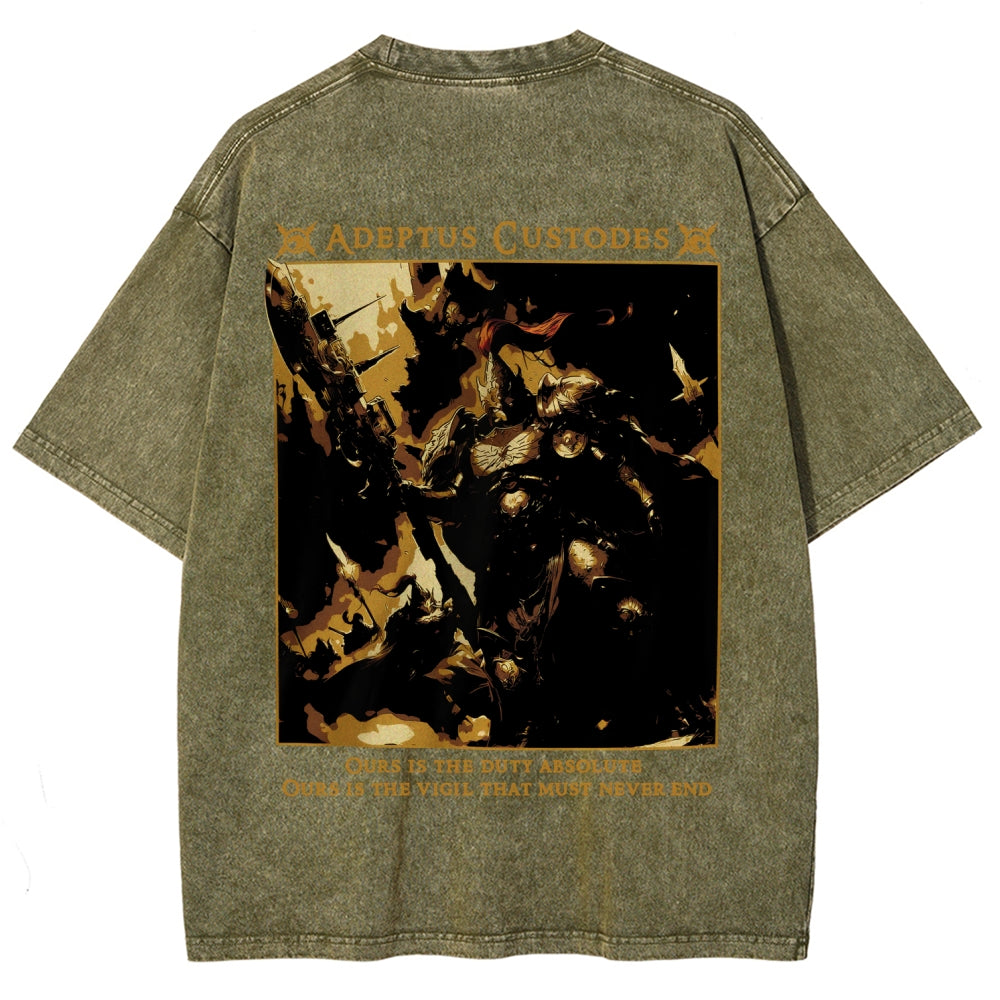 Unisex Fit Washed T-Shirt 2508016110丨WH40K