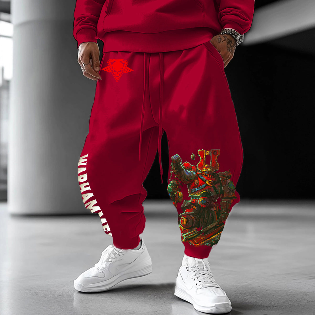 Unisex Game Inspired Vintage Pants丨WH40K