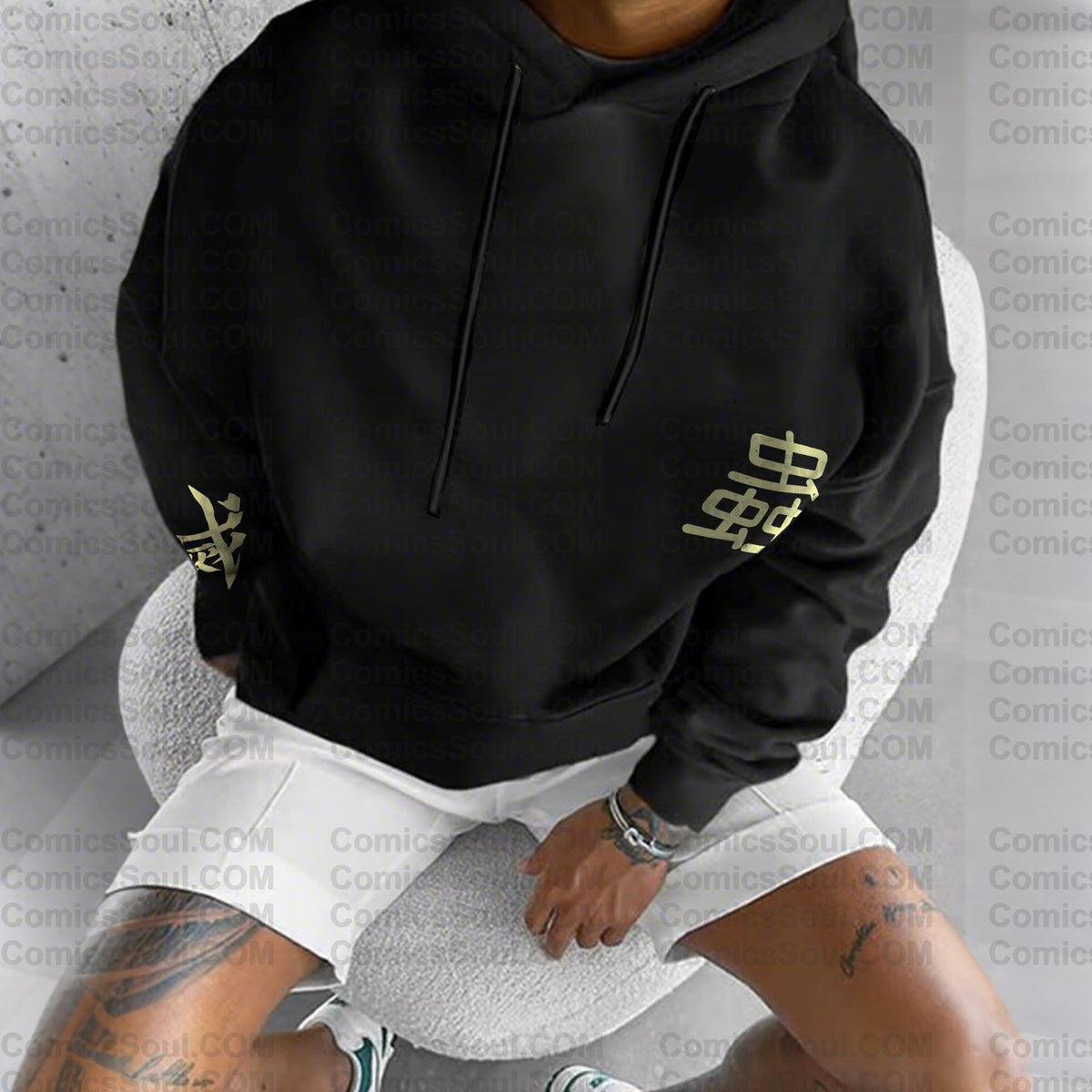 Unisex “ Comicssoul   ” Graphic Streetwear Vintage Hoodie