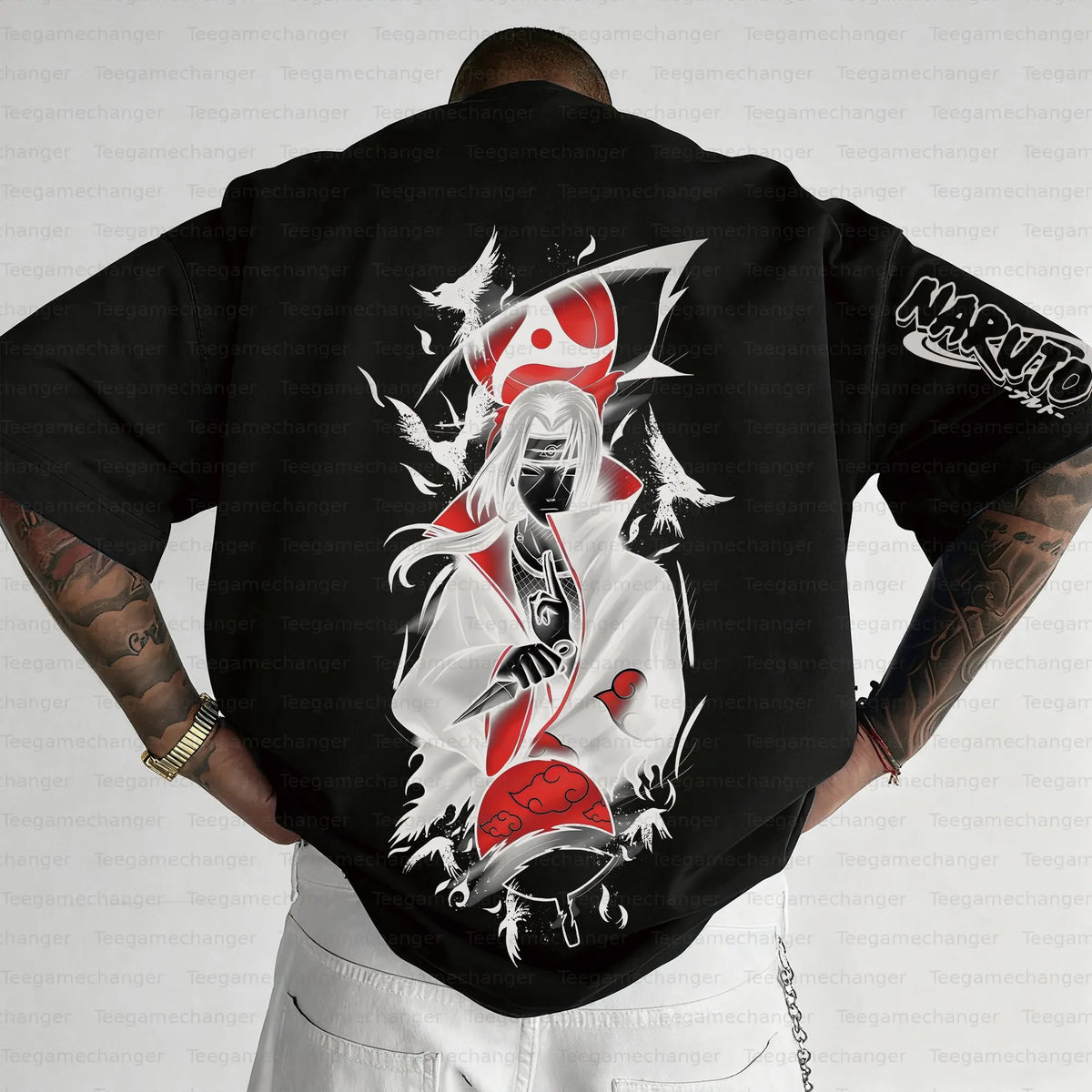 Unisex Naruto Anime Graphic Streetwear T-Shirts