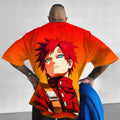 Unisex Naruto Anime Graphic Streetwear T-Shirts