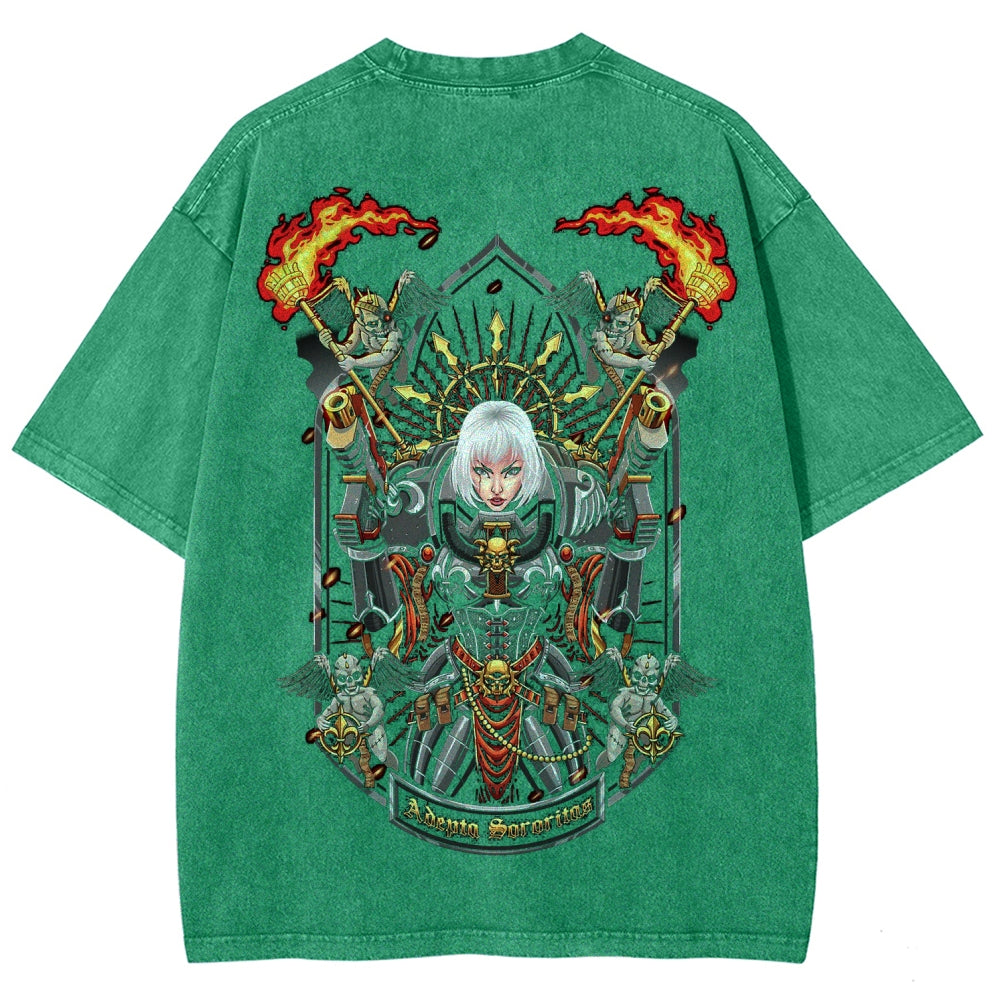 Unisex Fit Washed T-Shirt 丨WH40K