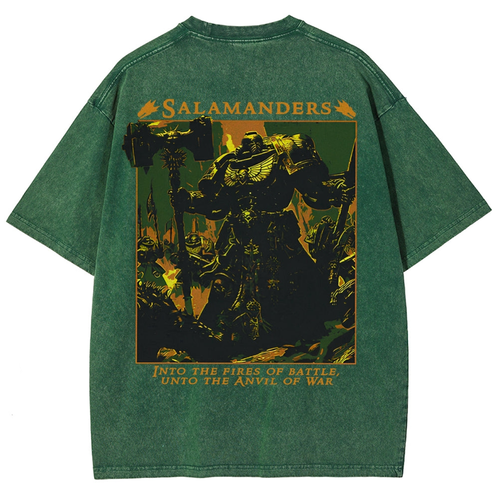 Unisex Fit Washed T-Shirt 2508020355丨WH40K