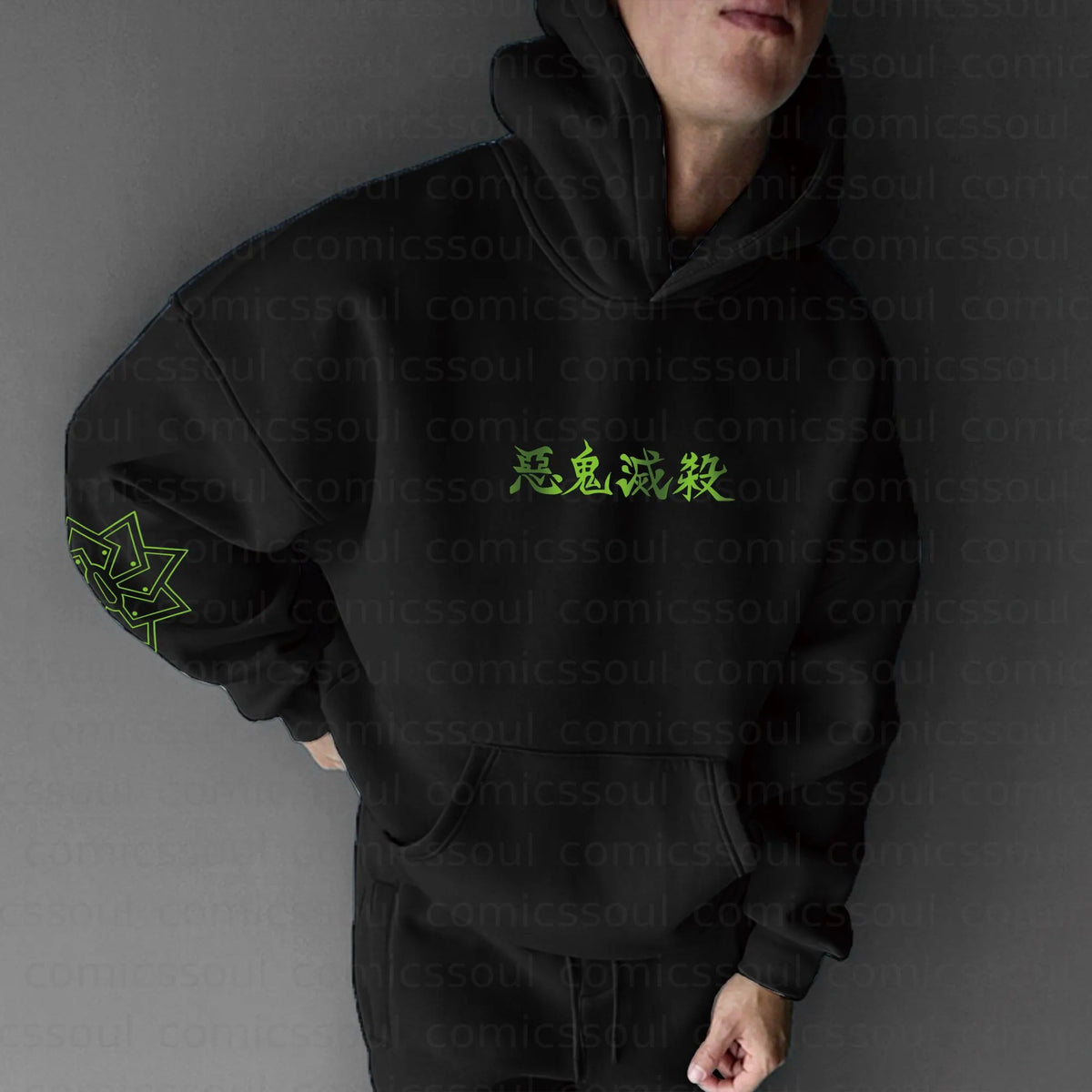 Unisex Anime Graphic Streetwear Vintage Hoodie丨Comicssoul