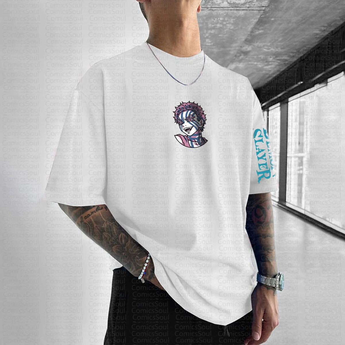 Unisex Anime Inspired Vintage T-Shirt丨Comicssoul