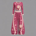 Naruto - Sakura-Long-sleeved double-layer stretch pants set | Anime Graphic