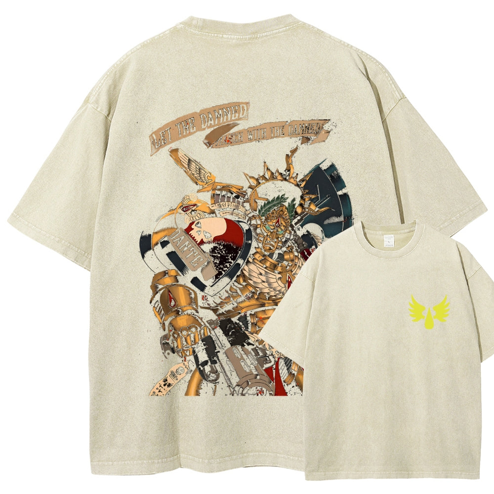 Unisex Fit Washed T-Shirt 丨WH40K