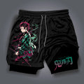 Unisex “ Demon slayer” Casual Streetwear Shorts| KNY