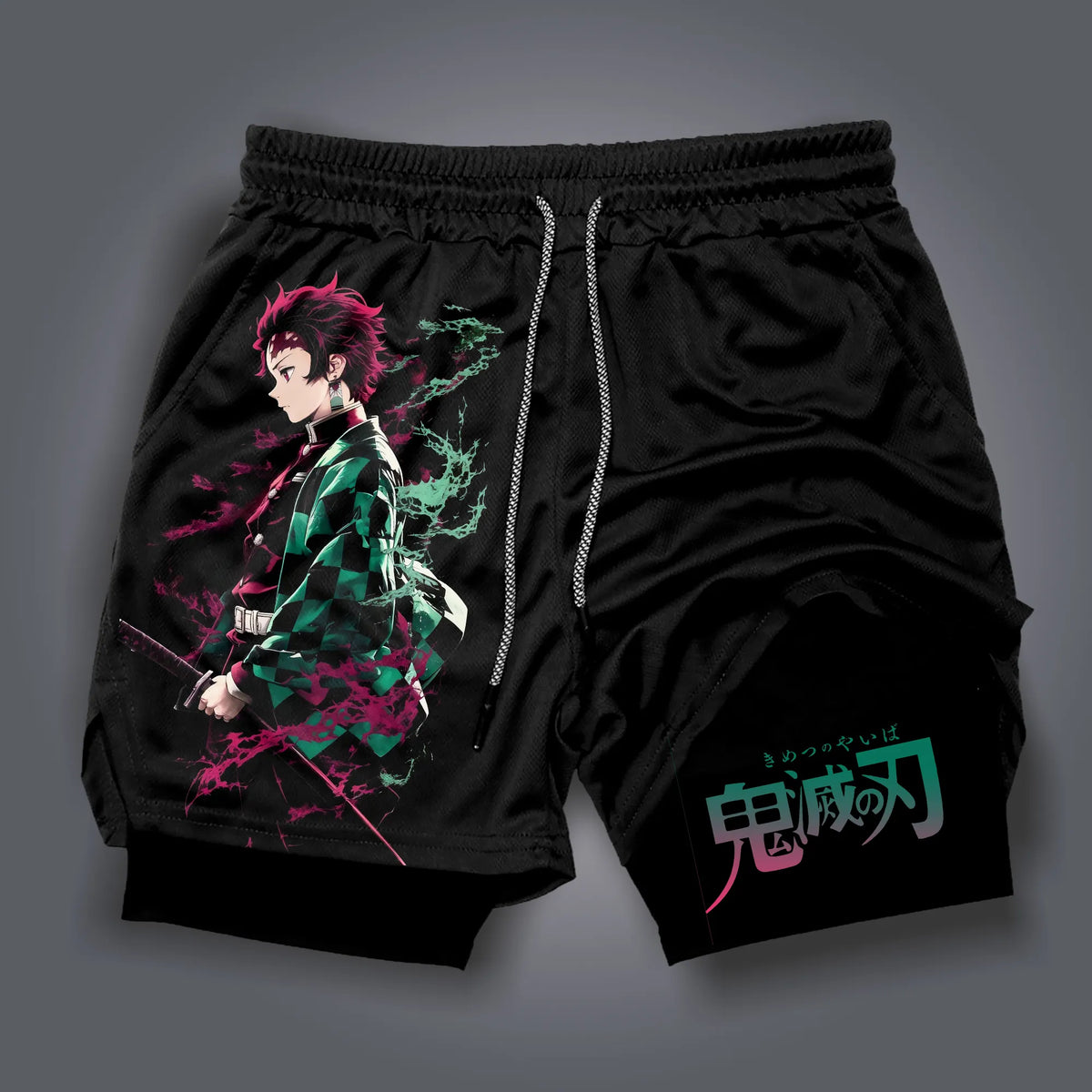 Unisex “ Demon slayer” Casual Streetwear Shorts| KNY