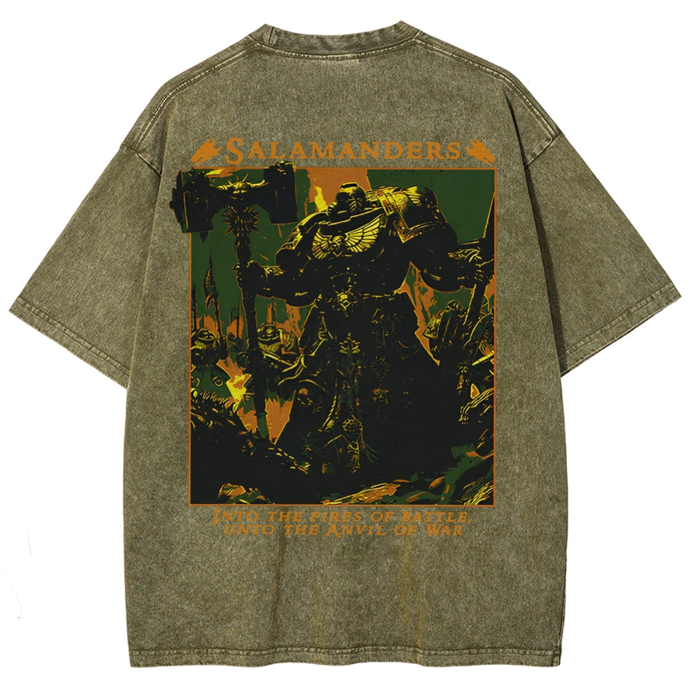 Unisex Fit Washed T-Shirt 2508020355丨WH40K