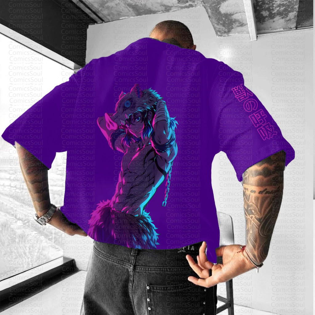 Unisex Anime Inspired Vintage T-Shirt | Comicssoul