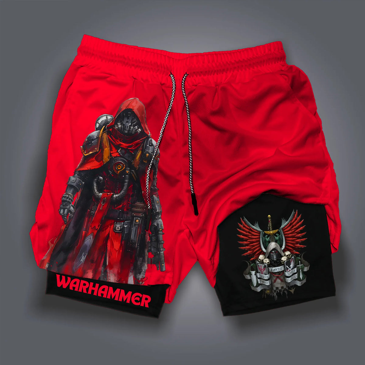 Skitarii Art Streetwear Shorts丨WH40K