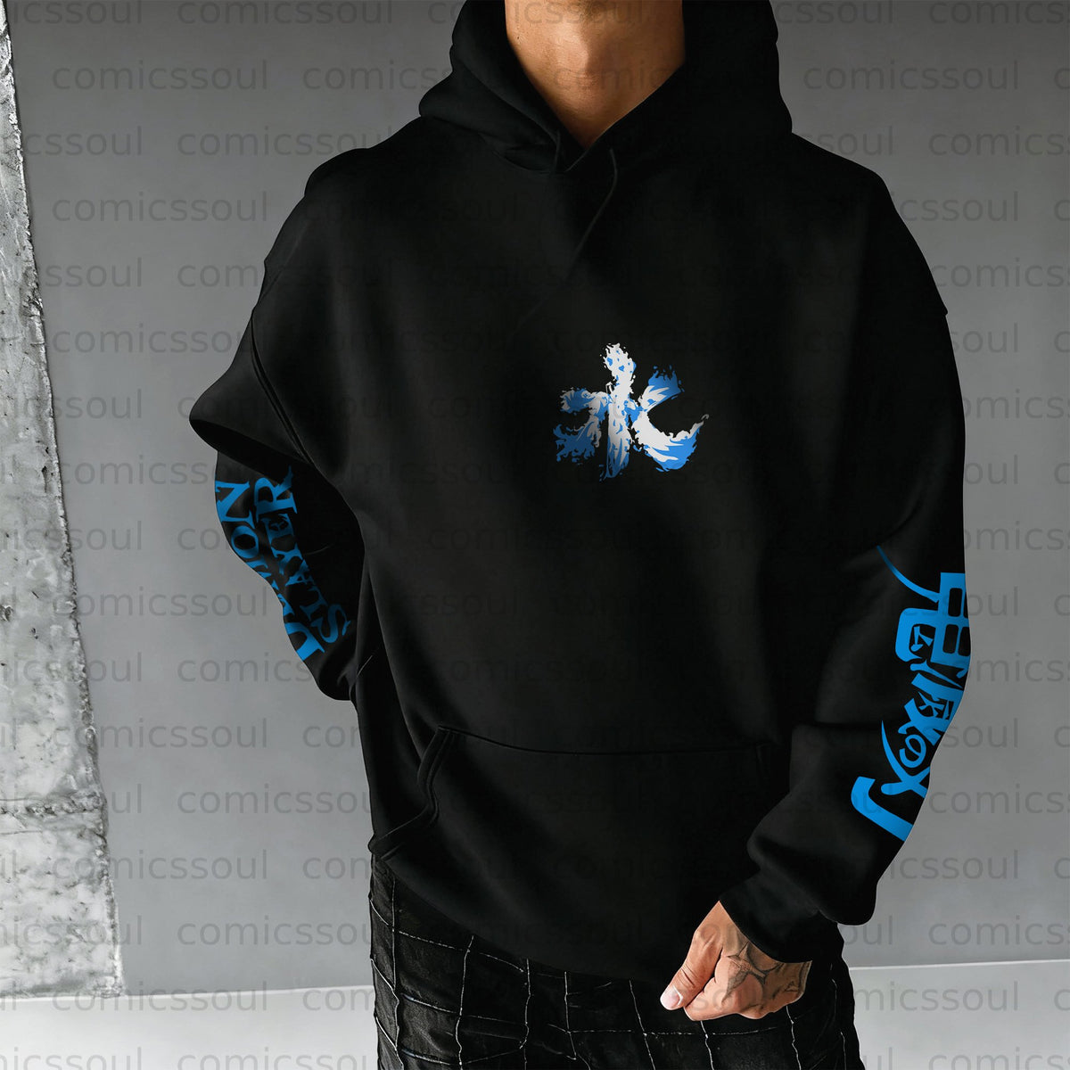 Unisex Anime Graphic Streetwear Vintage Hoodie