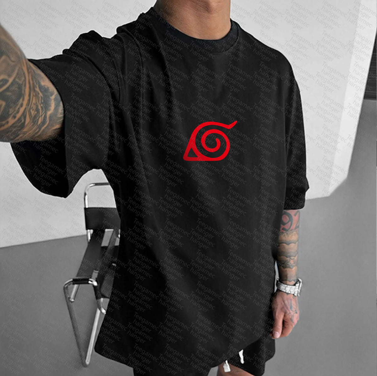 Unisex Naruto Anime Graphic Streetwear T-Shirts