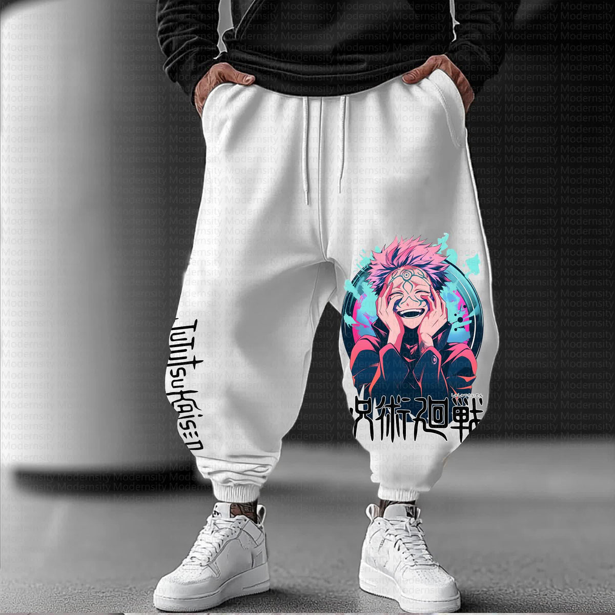 Unisex Anime Inspired Vintage Pants丨Comicssoul