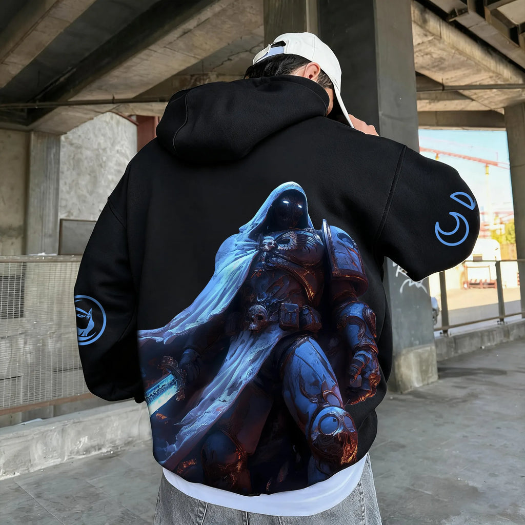 Unisex Anime Graphic Streetwear Vintage Hoodie| WH40K