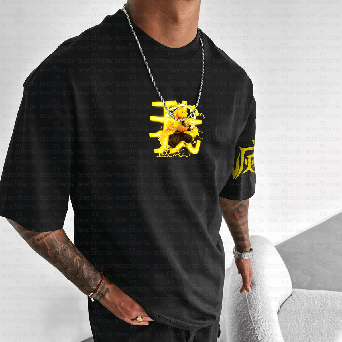 Unisex Anime Inspired Vintage T-Shirt丨KNY