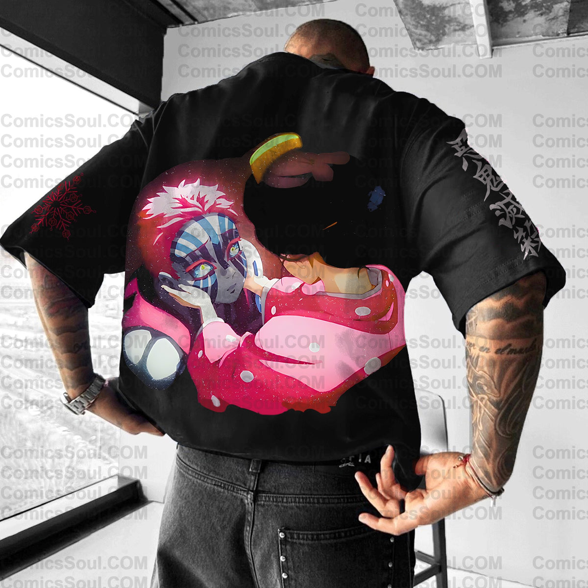 Unisex Anime Inspired Vintage T-Shirt| KNY