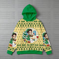 Plus Velvet Unisex Anime Graphic Streetwear Vintage Hoodie