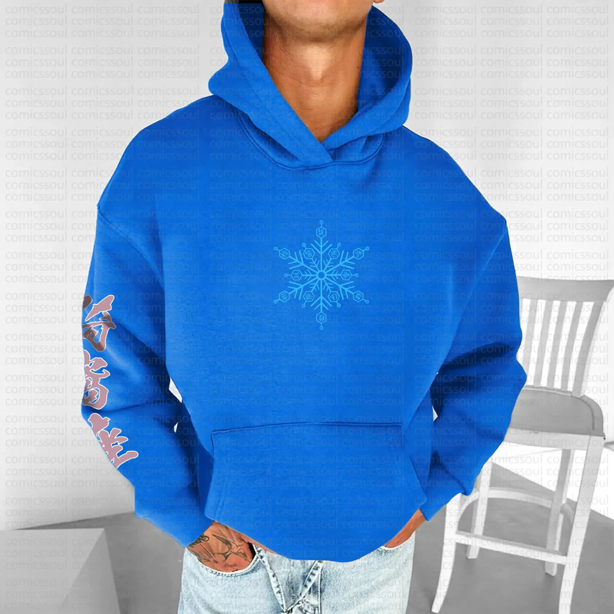 Unisex Anime Graphic Streetwear Vintage Hoodie丨Comicssoul
