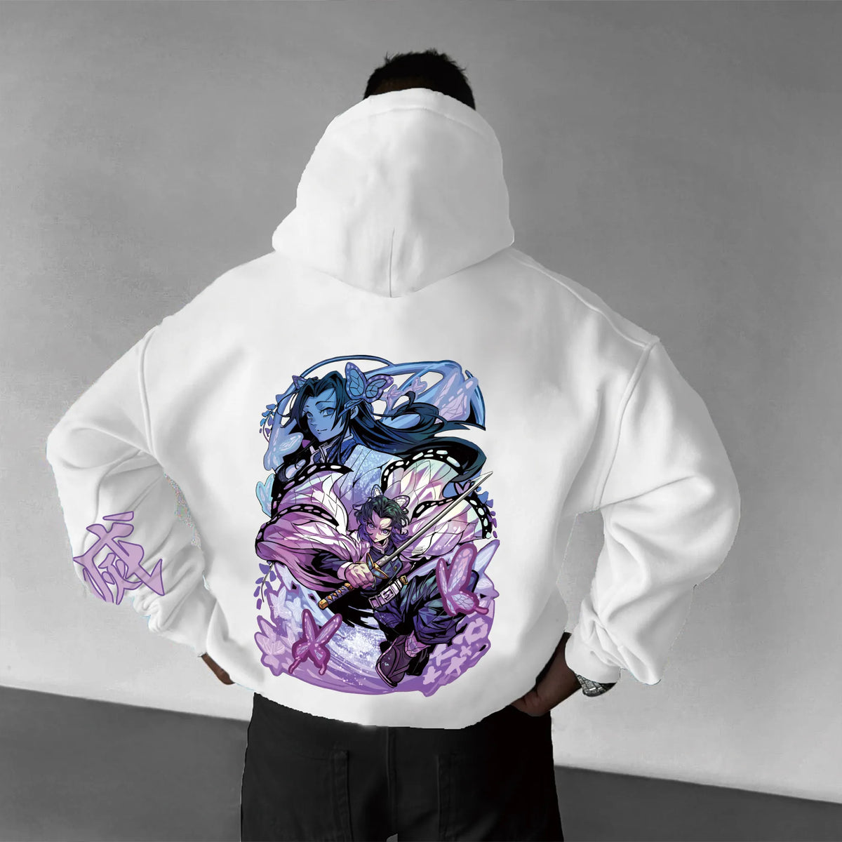 Unisex Anime Graphic Streetwear Vintage Hoodie| KNY