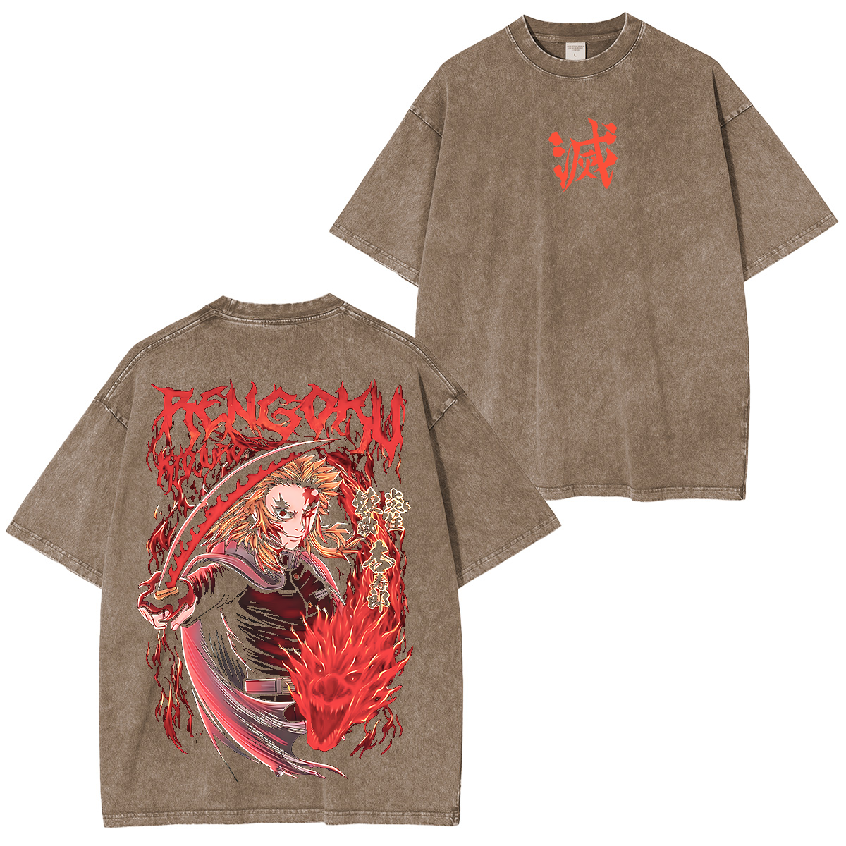 KNY Anime Unisex Washed T-Shirt