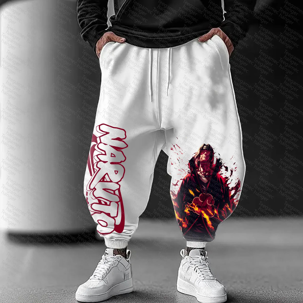 Unisex Naruto Anime Graphic Streetwear Pants