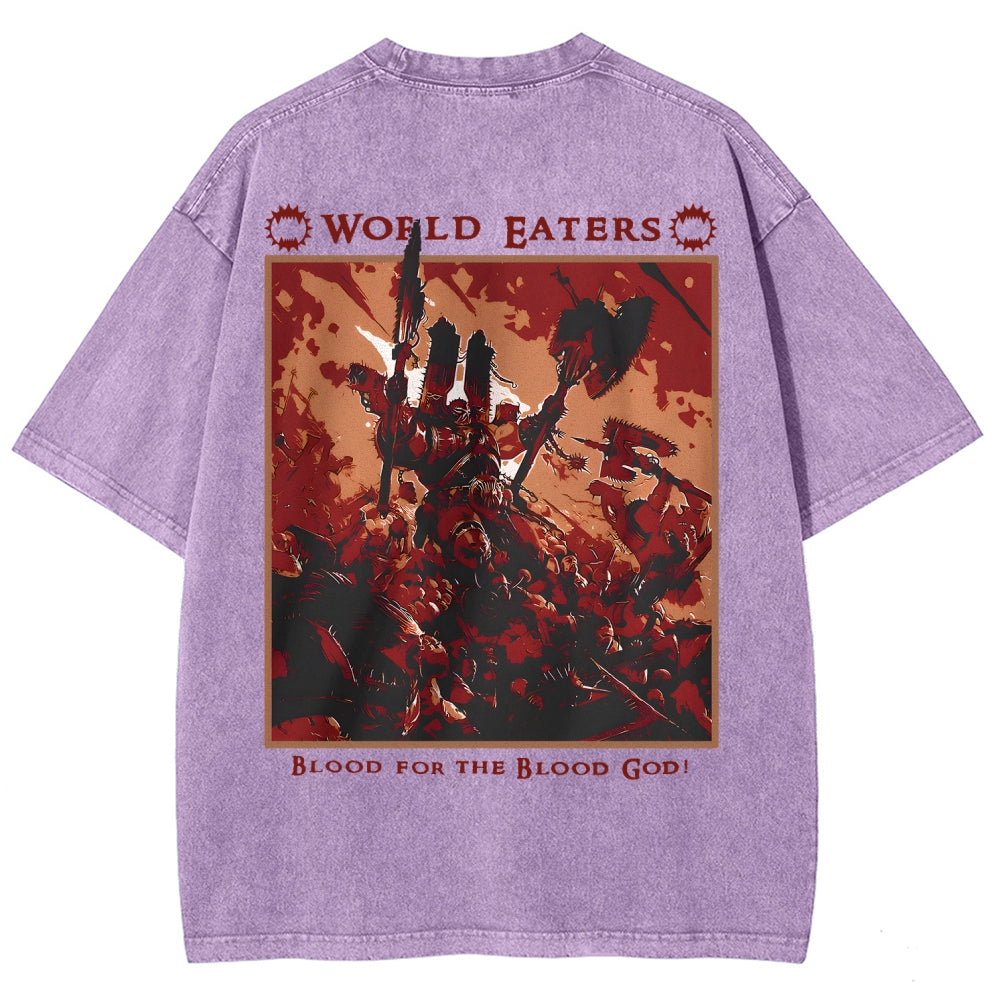 Unisex Fit Washed T-Shirt 丨WH40K