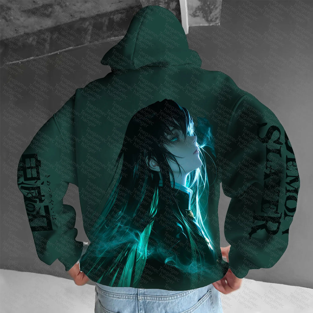 Unisex “KNY” Anime Graphic Streetwear Vintage Hoodie