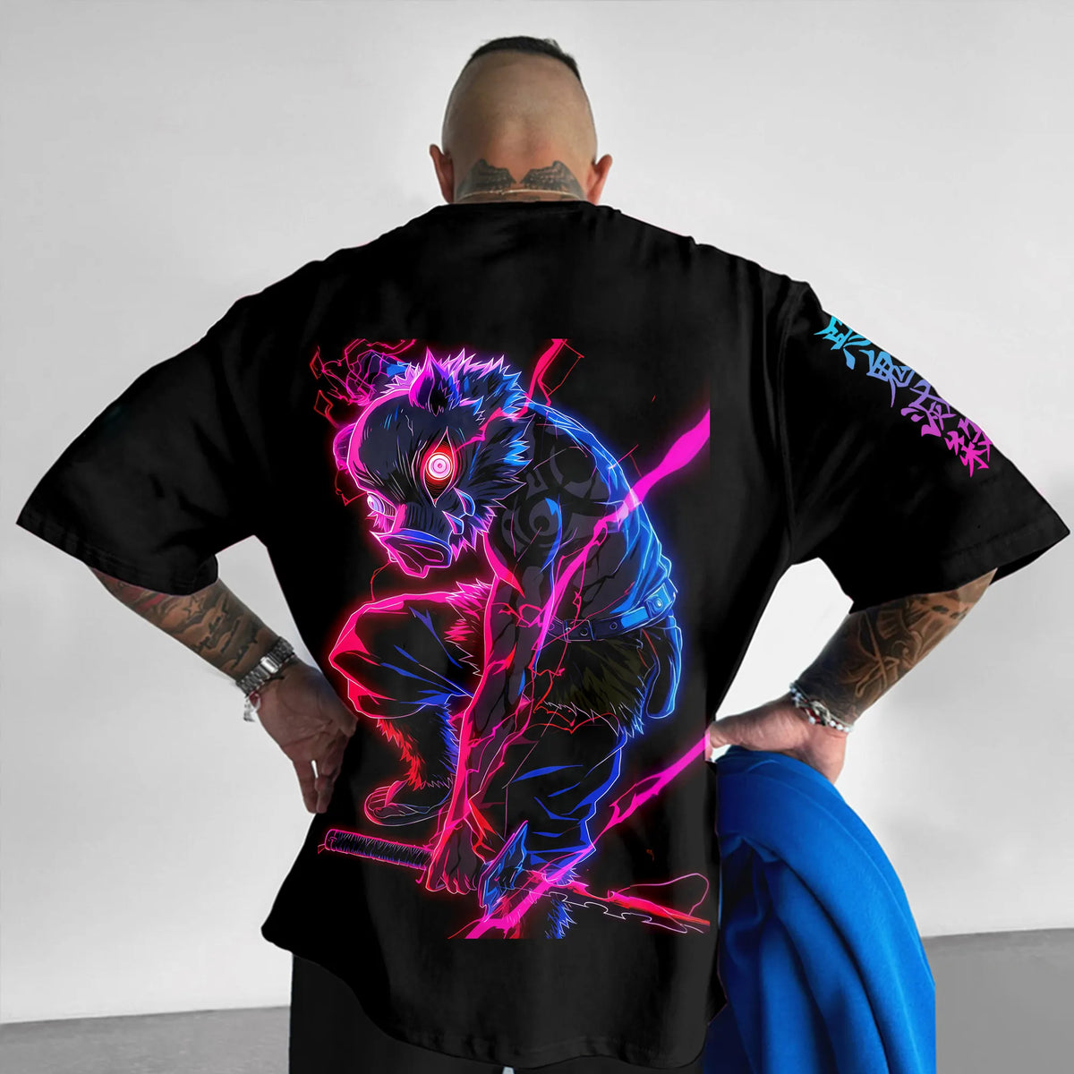 Unisex  " Demon slayer " Anime Inspired Vintage T-Shirt| KNY